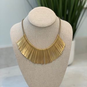 Stella & Dot Essential Fringe Necklace - Gold